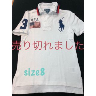 ポロラルフローレン(POLO RALPH LAUREN)のラルフローレン、ポロシャツ、size8(Tシャツ/カットソー)