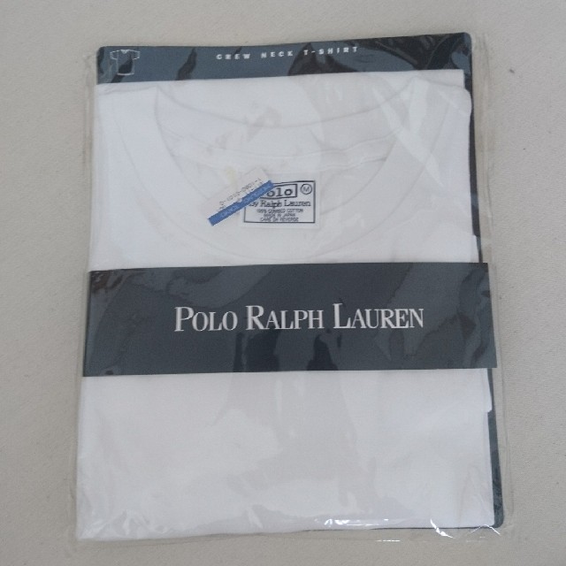 POLO RALPH LAUREN(ポロラルフローレン)のPOLO RALPH LAUREN、メンズ、白T、新品未使用 メンズのトップス(Tシャツ/カットソー(半袖/袖なし))の商品写真