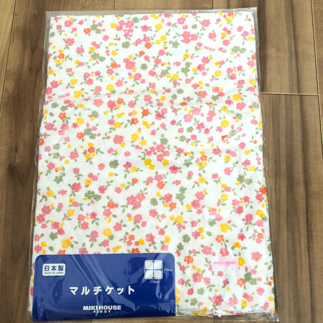 mikihouse(ミキハウス)の※あんこ様専用※ミキハウス ☆新品☆マルチケット  キッズ/ベビー/マタニティのこども用ファッション小物(おくるみ/ブランケット)の商品写真