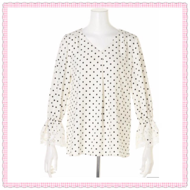 JUSGLITTY(ジャスグリッティー)の💫新品💫💗JUSGLITTY💗袖口ボリュームブラウス レディースのトップス(シャツ/ブラウス(長袖/七分))の商品写真