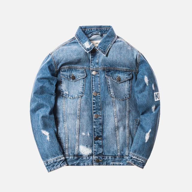 メンズkith denim jacket stella blue M