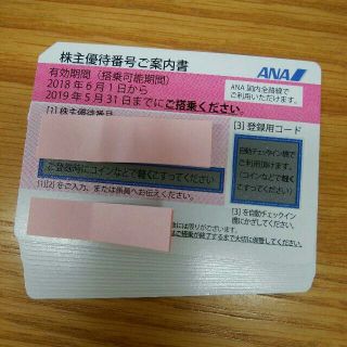 エーエヌエー(ゼンニッポンクウユ)(ANA(全日本空輸))のANA 全日空 株主優待券　最大13枚　ばら売り可(航空券)