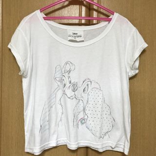 ポール&ジョーシスター(PAUL & JOE SISTER)のわんわん物語 ディズニー レディ トランプ Tシャツ トップス(Tシャツ(半袖/袖なし))