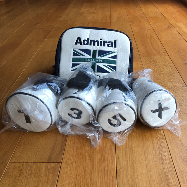 Admiral(アドミラル)のAdmiral クラブヘッドカバーセット(アイアンカバーを除く) スポーツ/アウトドアのゴルフ(その他)の商品写真