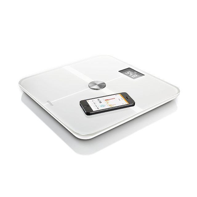 Smart Body Analyzer WS-50　スマート体重計 ホワイト スマホ/家電/カメラの生活家電(体重計)の商品写真