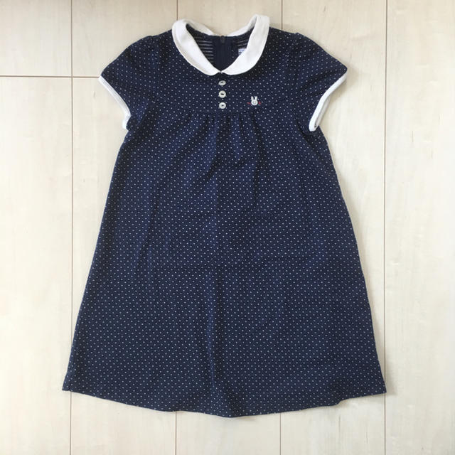 mikihouse(ミキハウス)の値下げ お嬢様 ワンピース ミキハウス  キッズ/ベビー/マタニティのキッズ服女の子用(90cm~)(その他)の商品写真