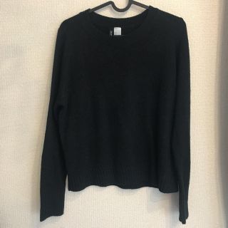 エイチアンドエム(H&M)の黒ニット＊(ニット/セーター)