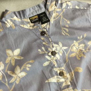 パタゴニア(patagonia)のPataloha パタロハ アロハシャツ ノーカラー 花柄 南国 パタゴニア(シャツ/ブラウス(半袖/袖なし))