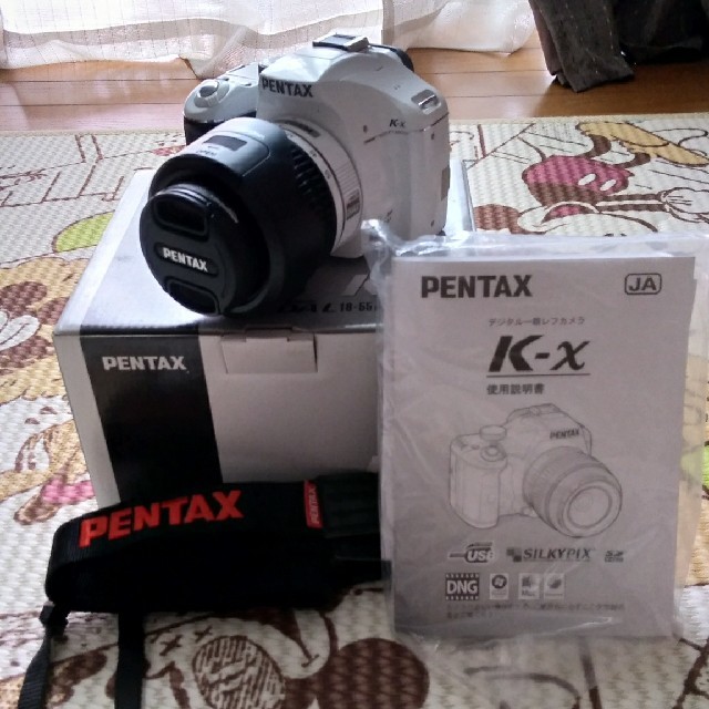 PENTAX K-x レンズキット ホワイト