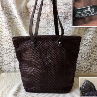 エルメス(Hermes)のHERMES/エルメス チェンナイMMショルダートートバッグ ブラウン□L刻印(トートバッグ)