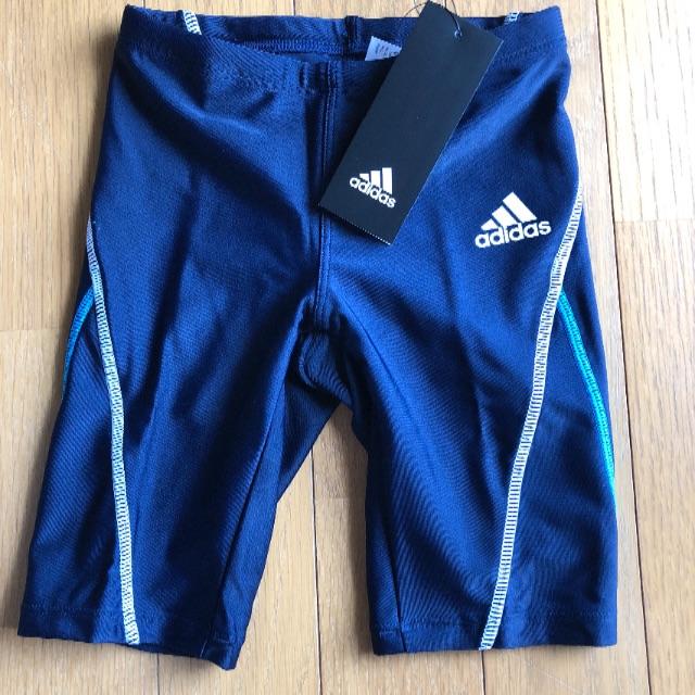 adidas(アディダス)の新品110☆アディダスの水着 キッズ/ベビー/マタニティのキッズ服男の子用(90cm~)(水着)の商品写真