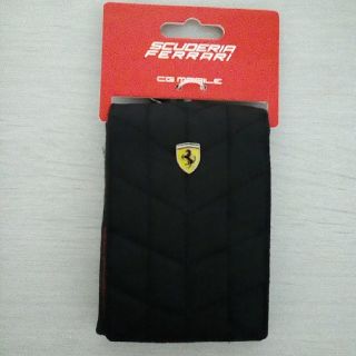 フェラーリ(Ferrari)の【新品】フェラーリ ポーチ　黒　FEPFV1BL フェラーリ公式ライセンス品(その他)