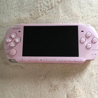 プレイステーションポータブル(PlayStation Portable)のPSP3000 ブロッサムピンク+ぼくなつ4(携帯用ゲーム機本体)