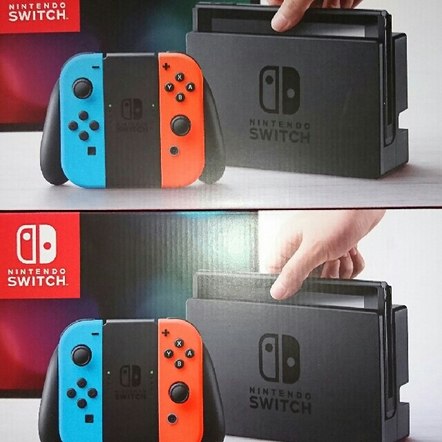 Nintendo Switch -   ニンテンドースイッチ(ネオン) 4台