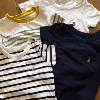 ベビーギャップ(babyGAP)の夏物売り尽くし babyGAP ロンパース ４枚セット(ロンパース)