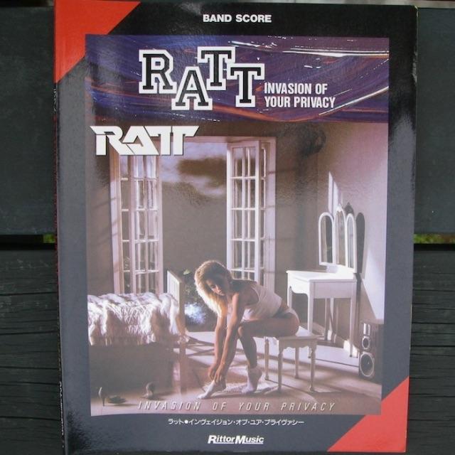 RATT "Invasion of Your Privacy" バンドスコア 楽器のスコア/楽譜(その他)の商品写真