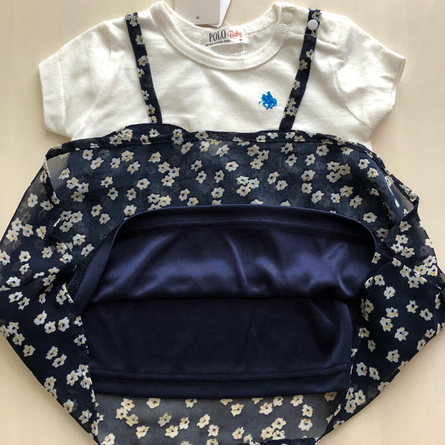 POLO RALPH LAUREN(ポロラルフローレン)のポロベビー Tシャツ 新品未使用 80 キッズ/ベビー/マタニティのベビー服(~85cm)(Ｔシャツ)の商品写真