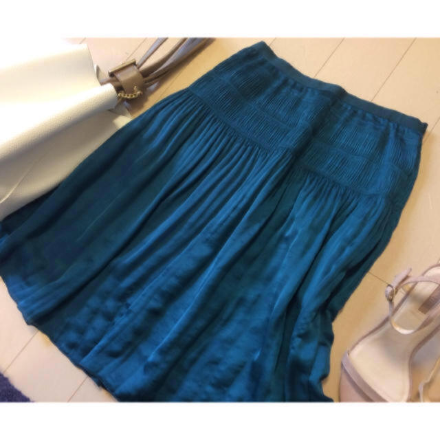 TOMORROWLAND(トゥモローランド)のトゥモローランド  ボールジィ プリーツスカート レディースのスカート(ひざ丈スカート)の商品写真