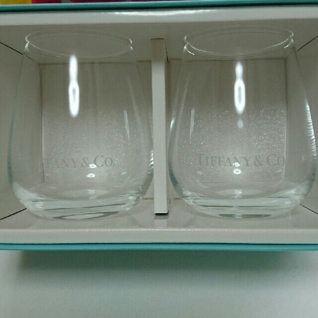 Tiffany & Co.(ティファニー)の☆TIFFANY&Co.☆グラスセット☆2個☆新品☆ インテリア/住まい/日用品のキッチン/食器(グラス/カップ)の商品写真