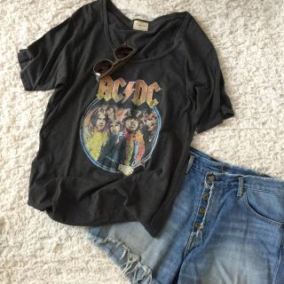 アングリッド(Ungrid)のUngrid アングリッド ACDC バンドT ロックT TODAYFUL ザラ(Tシャツ(半袖/袖なし))