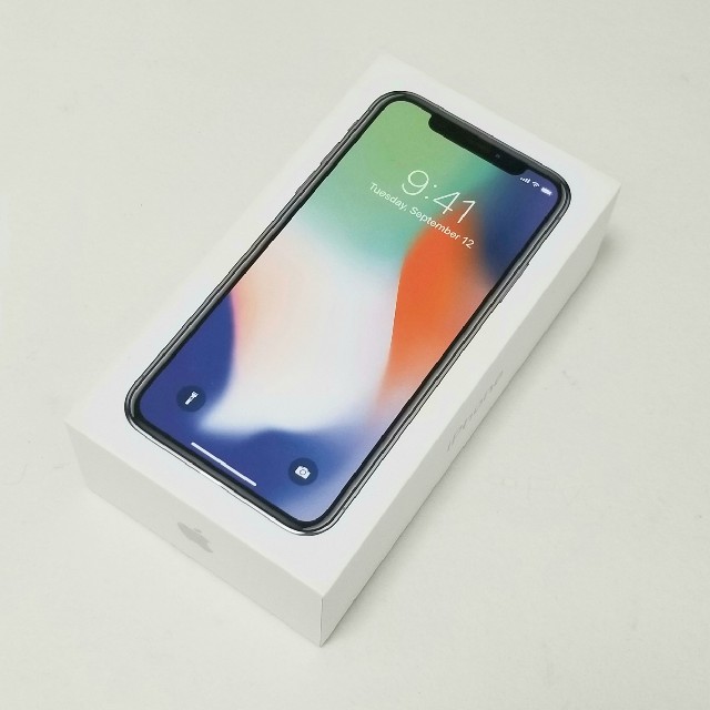 在庫あり/即出荷可】 64GB 【ぴろし】iPhoneX - iPhone シルバー SIM