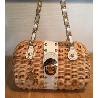 ☆未使用品☆ TAMBU カゴバッグ(かごバッグ/ストローバッグ)
