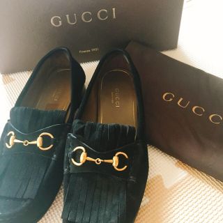 グッチ(Gucci)のGUCCIホースビットローファー(ローファー/革靴)