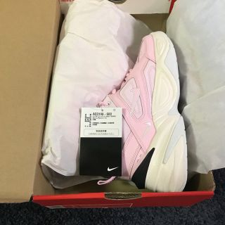 ナイキ(NIKE)のW Nike M2K TEKNO ピンク 23cm 国内正規品(スニーカー)