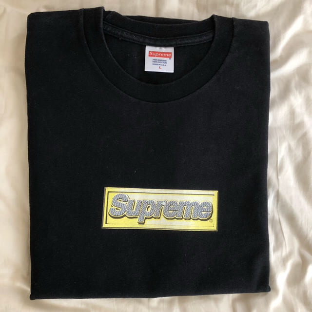 Supreme(シュプリーム)のかわっち様専用 Supreme box logo tシャツ ブラック L 正規品 メンズのトップス(Tシャツ/カットソー(半袖/袖なし))の商品写真