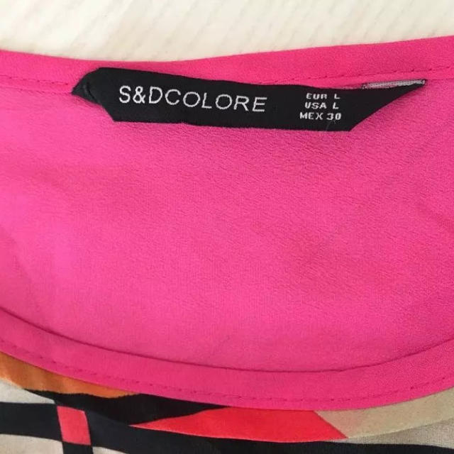 値下げ！ ＊美品＊ S&DCOLORE ザラジャパン シルクワンピース レディースのワンピース(ミニワンピース)の商品写真