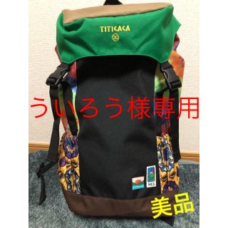 チチカカ(titicaca)の【美品】チチカカリュック(リュック/バックパック)