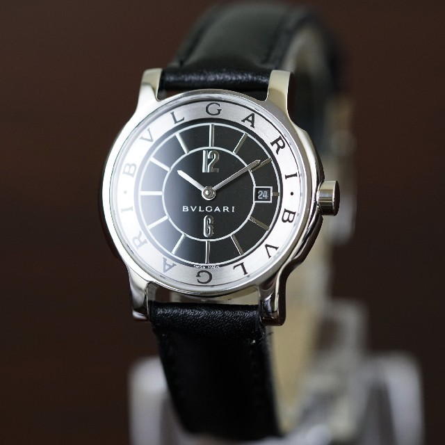 美品 ブルガリ ソロテンポ ST29S ブラック レディース Bvlgari - 腕時計