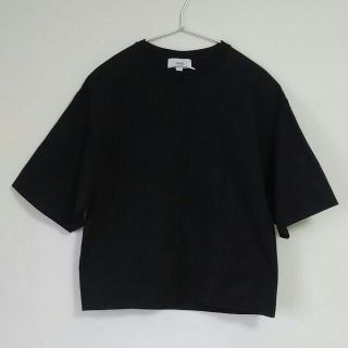 ハイク(HYKE)のHYKE　黒Tシャツ　サイズ　1(Tシャツ(半袖/袖なし))