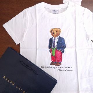 ラルフローレン(Ralph Lauren)のレア商品 ラルフローレン プレッピー ポロベア Tシャツ 半袖 24M 90cm(Tシャツ/カットソー)