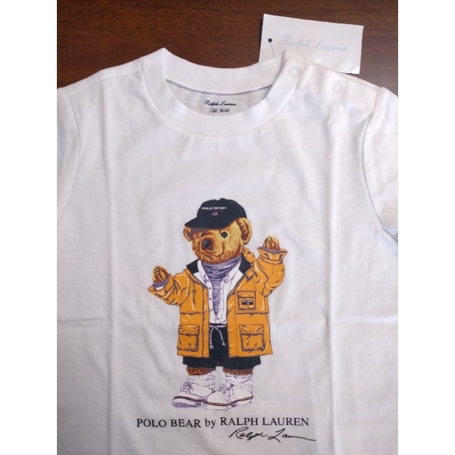 Ralph Lauren(ラルフローレン)の日本未入荷 ラルフローレン レインコート ポロベア Tシャツ 半袖 24M 90 キッズ/ベビー/マタニティのキッズ服男の子用(90cm~)(Tシャツ/カットソー)の商品写真