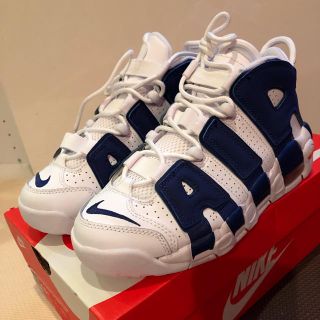 ナイキ(NIKE)のNIKE AIR MORE UPTEMPO GS 23.5センチ(スニーカー)