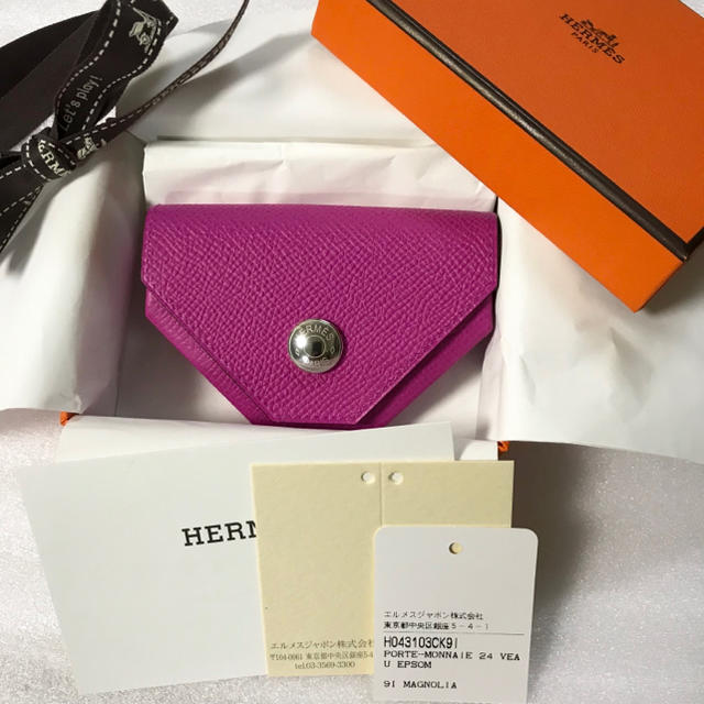 Hermes(エルメス)の2018年［最新色] エルメス  コインケース　ル・ヴァンキャトル  24 レディースのファッション小物(コインケース)の商品写真