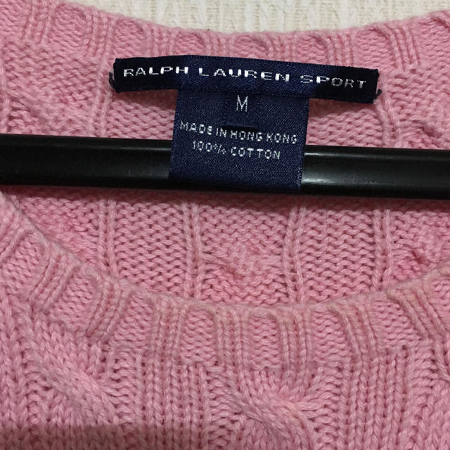 RALPH LAUREN ケーブル 半袖 ニット ラルフローレン サマーニット