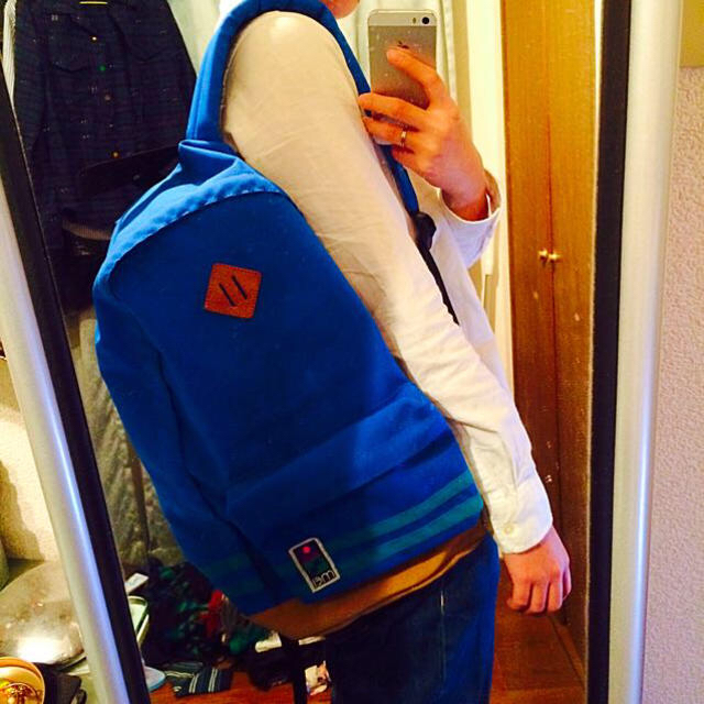 MEI☆ブルーリュック レディースのバッグ(リュック/バックパック)の商品写真