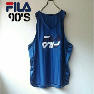 フィラ(FILA)のFILA タンクトップ　90s  バスケ 　ストリート(タンクトップ)