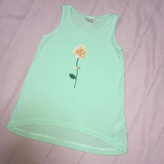 ザラキッズ(ZARA KIDS)のZARA Girls(ザラ ガールズ)ノースリーブ Tシャツ 110cm(Tシャツ/カットソー)