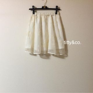 ティティアンドコー(titty&co)のtitty&co.可愛いチュールスカート❤️おまとめ割SALE開催中(ミニスカート)