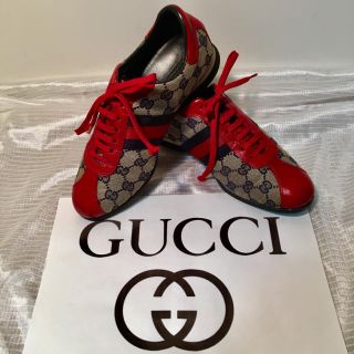 グッチ(Gucci)のGUCCI グッチ スニーカー 36 1/2サイズ 24cm(スニーカー)