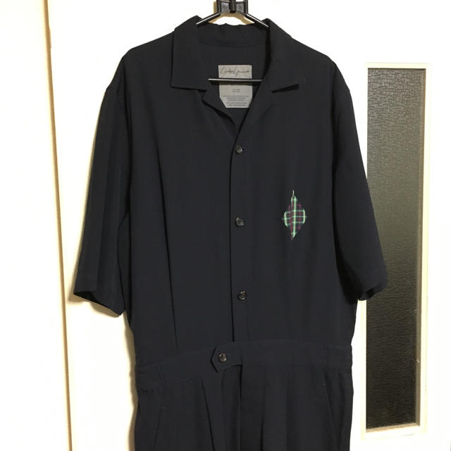 Yohji Yamamoto(ヨウジヤマモト)のyohjiyamamoto pourhomme ギャバ つなぎ メンズのメンズ その他(その他)の商品写真