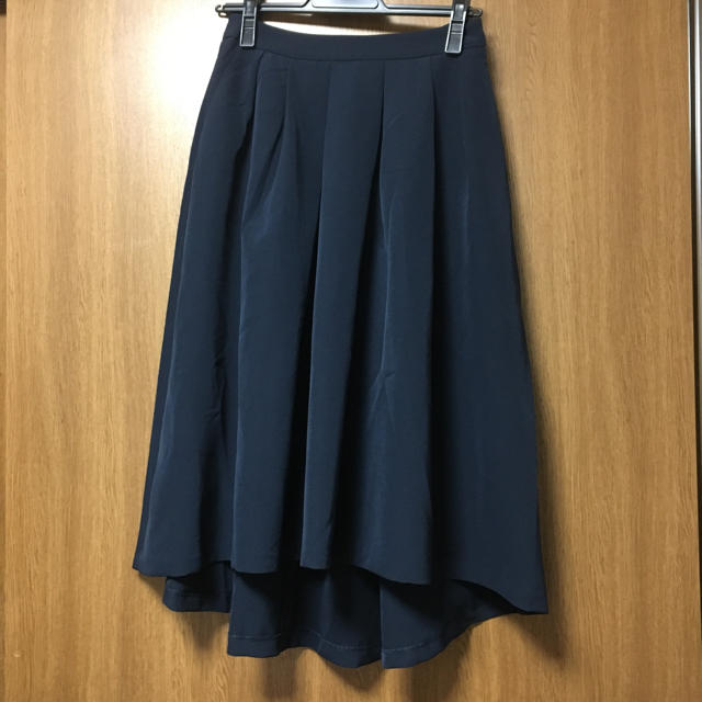 ef-de(エフデ)のエフデ スカート フレアースカート ネイビー 9号 レディースのスカート(ひざ丈スカート)の商品写真