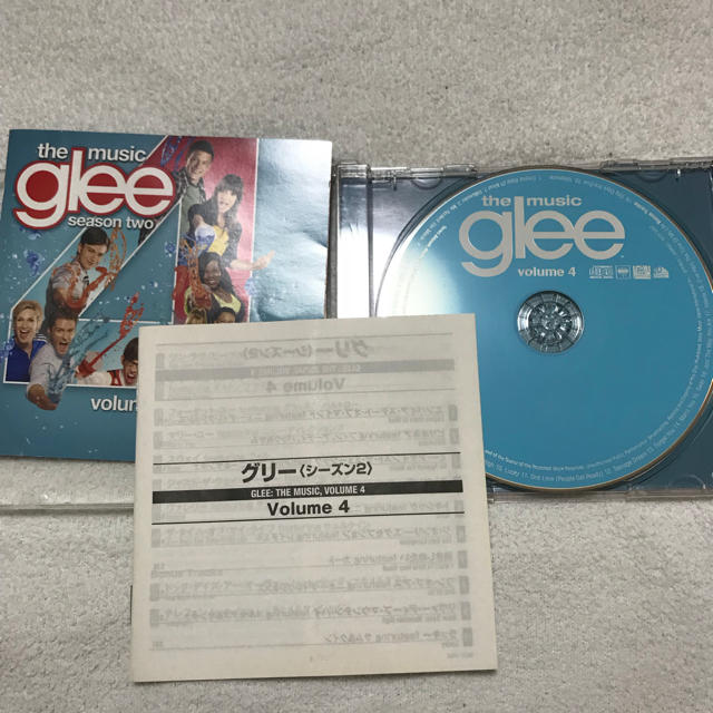 maaa様専用  glee  サントラ CD volume4 エンタメ/ホビーのCD(テレビドラマサントラ)の商品写真