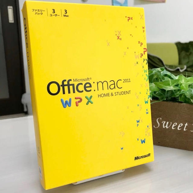 Microsoft Office mac 2011 3ユーザーインストール可能のサムネイル