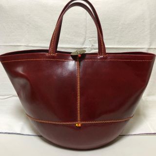 エンリーべグリン(HENRY BEGUELIN)のHENRY CUIR  PASTEC L サイズ 中古美品(トートバッグ)