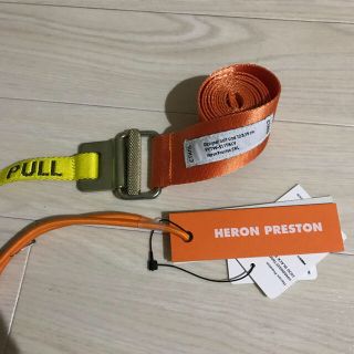 オフホワイト(OFF-WHITE)のHERON PRESTON ヘロン・プレストン ガチャベルト(ベルト)