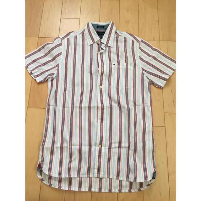 TOMMY HILFIGER(トミーヒルフィガー)のトミーヒルフィガー シャツ メンズ カットソー 値下げ メンズのトップス(Tシャツ/カットソー(半袖/袖なし))の商品写真